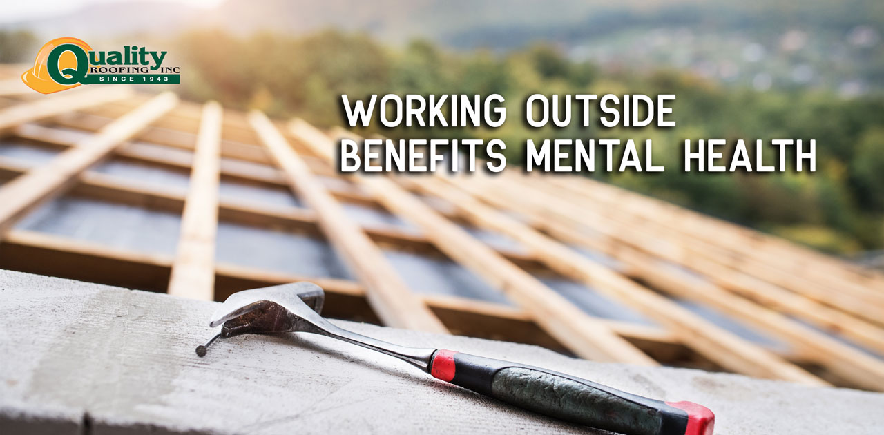 working outside benefits mental health