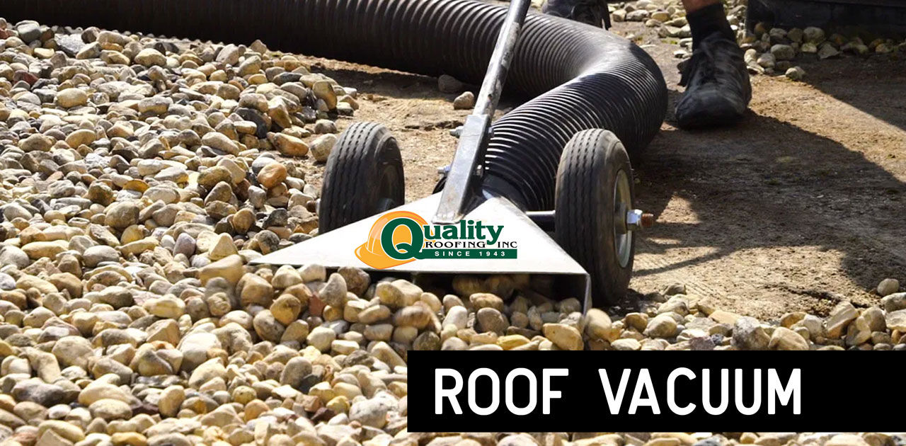 Special Vacuum Helps Facilitate Ballast Roof Rock Removal